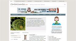 Desktop Screenshot of contarcuentos.com